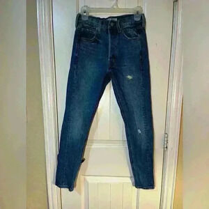 Levi’s altered 501 skinny jeans